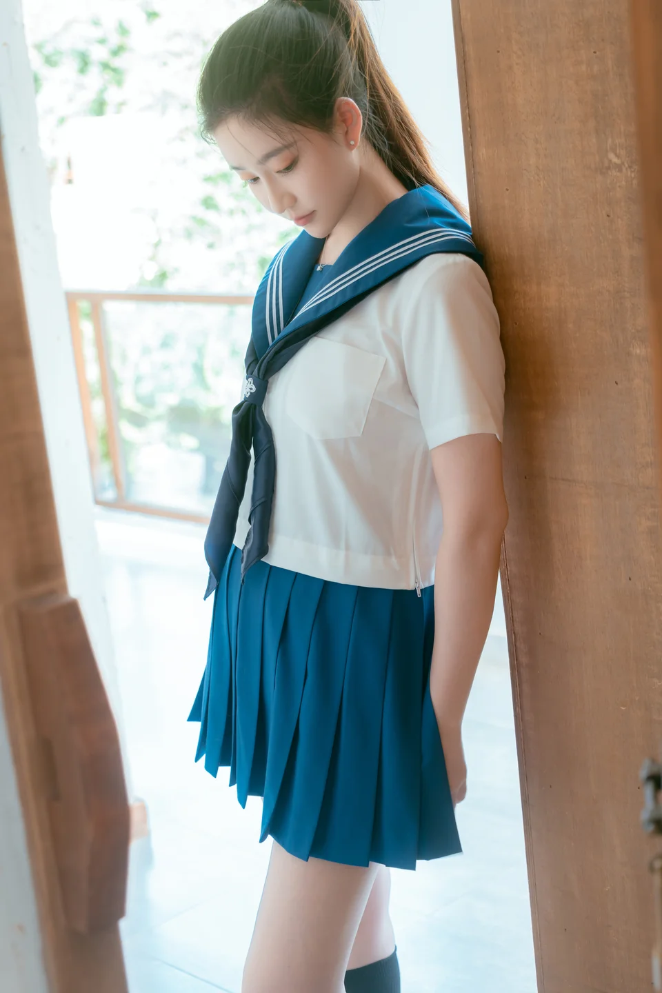 年年 - 泡沫之夏JK [78P-385MB] tg@simisebaisi 【丝足阁】009.webp